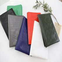 가볍고 질긴 타포린 방수원단 솔리드 7color, 오렌지