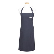 예쁜 원피스 H 앞치마 어린이집 유치원 교사 카페 바리스타 꽃집 고급 앞치마 에이프런, 워싱 앞치마_차콜, 1개