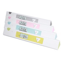 가정용 온습도계 일초 키재기자 수평 신장계 학교, 블루 (H9H600003)