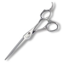Saki Shears 다이아몬드 헤어 가위 - VG10 일본 스틸 마스터 레벨 전문 커팅 15.2cm6인치 오른손잡이용 크레인 스타일 넥