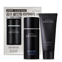 비욘드 옴므 올인원 리커버리 기획세트/폼100ml 증정, 비욘드 옴므 올인원 리커버리 기획