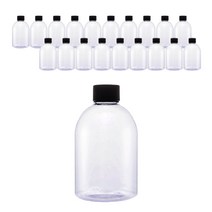 카페로메오 더치병 300ml 투명용기(종형) 20P 더치커피병 페트병 커피병, 20개