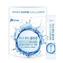30포x2박 중외제약 피쉬 펩타이드 이너큐티콜라겐, 2g/ 30포x2