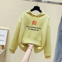 루즈핏 후드티 마름질 여성의류 상점 전문점 여름 철회함 와이드 얇은 후드맨투맨 2459567730