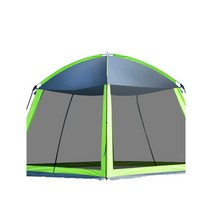 타프쉘텐트 차박 윈드스크린 리빙쉘 원터치 그늘, 브라운 3.3x3.3미터