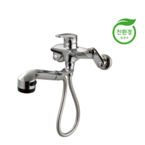 계림 주방(싱크)수전 벽붙이 착탈식 수도꼭지 온냉수 혼합꼭지 KSA-150C, 1개