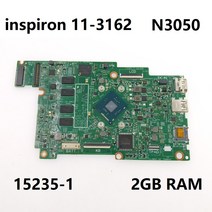 리퍼비시 15235-1 N3050 2GB RAM 32G SSD dell piron 11 3162 노트북 마더 보드 CN-02YV73 2YV73
