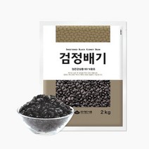 대두 검정 콩 배기 2kg 검은 강낭콩, 1개