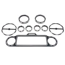 오토바이스피커 오토바이 스테레오 악센트 속도계 스피커 세트 커버 링 할리 투어링 일렉트라 스트리트 글, 02 One Set Kits