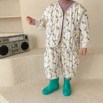 아동 패딩 세트 가을겨울 남녀 베이비 패딩 투피스