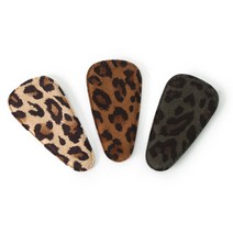 [펠트친구]호피 똑딱핀커버(3개)[1478], 옐로우베이지