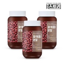 건강스토리 국내산 볶은 팥분말 300g X 3통, 없음, 상세설명 참조, 3개