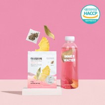 낫띵베럴 이너워터팩 파인애플&팥율무&구아바잎 20팩, 단품, 단품