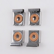 벽면 거울고정부속 4개세트 브라켓 스텐 욕실 신발장, 본상품선택