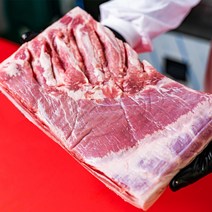 통삼겹살 캠핑용 4kg 바베큐구이 보쌈 업소용 고기, 1개