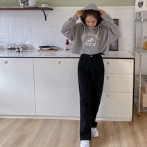 바잉몰 여성 [기장선택빅사이즈~2XL] 기분충전 와이드 코튼 팬츠