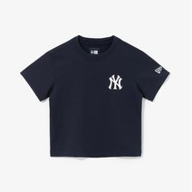 [AK평택][뉴에라키즈] MLB 워드 마크 뉴욕 양키스 티셔츠 네이비(12824450)