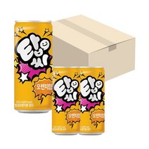과일탄산음료중 갓성비음료 탑씨 오렌지맛 250ml 30개 1박스