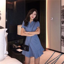 Summer V-neck ZIP DRESS