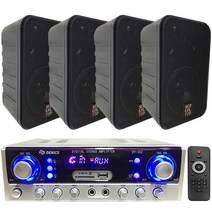매장용 앰프 스피커 DY-302 SS-400P 블루투스/MP3/FM RADIO 멀티미디어 기능탑재 - STM