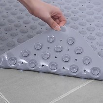 리비다 욕실 욕조 바닥 미끄럼 방지 매트, 베이지