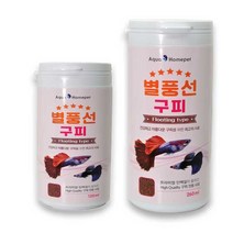 (주)가성아쿠아홈펫 별풍선 구피사료 구피밥 구피먹이 260ml, 1개