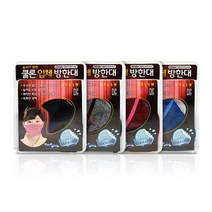 숨쉬기 편한 쿨론 입체 방한대 겨울 보온 안면 마스크, 그레이