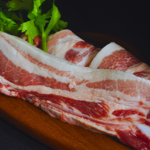 바른정육 한돈 냉장 삼겹살 500g 바베큐용, 1개