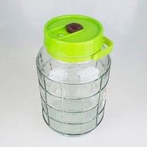 원터치 유리 효소병 과실주병 담금주병 밀폐 유리병, 20L