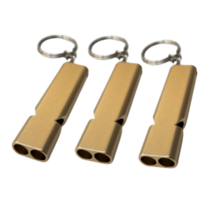 호신용품 호신용 호루라기 호각 휘슬, 골드 3p, 3개