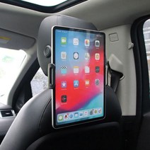 태블릿 네베게이션거치대 차량용 아이패드거치대 갤럭시탭거치대, 블랙레드