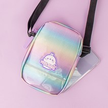 몰랑이 그라데이션 홀로그램 휴대폰 가방 몰랑 핸드폰가방 크로스백