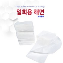 피부야 [위생용품]일회용해면 100매, 1개