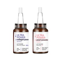 레츠큐어 울트라파워 진주파우더&콜라겐파우더 10g, 단품없음