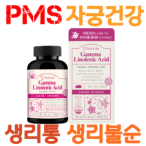 자궁에좋은영양제 달맞이꽃종자추출물 생리불순영양제 생리전증후군약 여성건강 60캡슐, 1개, 60정