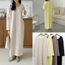 강물처럼 위쉬몰 GR 골지트임오버원피스(K796H301) 빅사이즈