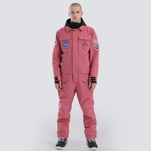 [남자핑크점프슈트] 여성/남성용 스키 수트 원피스 점프수트 방수 재킷 겨울 야외 따뜻한 스노우 슈트 화이트. X-라지 320184, X-Large, Pink