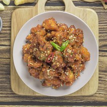 순살닭강정(800g)수제소스 지역민추천맛집, 순살보통맛800g