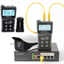 NF-488 LCD 네트워크 PoE 검사기 테스터 이더넷 전원 오버 이더넷 cat5 cat6 STP UTP LAN 케이블 테스터 루프 테스트 도구