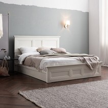 [삼익가구]프로아 아이보리 도장 침대(65T 유로탑 독립 매트리스-킹)