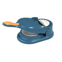 스킨포장기 2 in 1 만두 금형 스킨 롤링 반죽 노동 절약 주방 기계 래퍼 메이커 도구, [02] Blue A