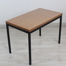 식당테이블 600x1200 4인 업소용 식탁 사각 카페 탁자 국내제작 프레임철재다리 30각용접다리 lpm상판, 03.진오크