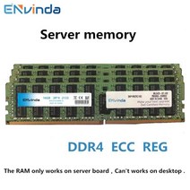 램카드 Memory DDR4 Ram 16GB 4GB 8GB 32GB PC4 2400MHz 2133MHz 2666MHz 2133P 2400T 2666V REG ECC Server Memory support X99 motherboard, 4GB 2133MHZ, One Size