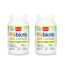 Jarrow Formulas Prebiotic XOS + a-GOS 프리바이오틱 90 츄어블 x2팩