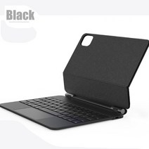가성비 ASH Magic 키보드 케이스 iPad Air 5 10.9 2022 4 Pro 11 18 폴리오 터치 패드 백라이트 트랙 마그, 05 IPad Pro 11-2021, 02 검정