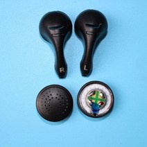 베릴륨 드라이버 PK 플랫 이어폰 스피커 유닛 DIY 120 옴 14.8mm 2 개, 02 plastic cover