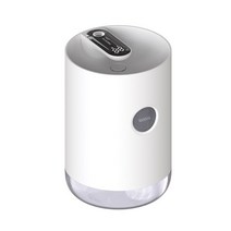 미니 가습기 작은방 생수병 세척쉬운 3000mah 홈 air 1l 휴대용 무선 usb, 하얀색, 협력사