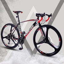 자전거 일체형휠산악 전기 전기자전거크로스컨트리 27단 산악자전거 알루미늄 리버스 로드, 27속도 일체형 바퀴(흑적색)