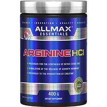 allmax 영양 아르기닌 l - 남성과 여성을 위한 아르기닌 분말 심혈관 지원 앰프 제공 근육 성장 산화 질소 amp의 합성을 개선하는 데 도움이 됩니다. 혈류 400g