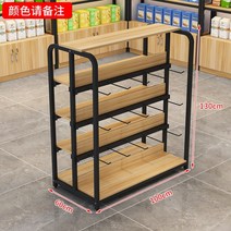 마켓 진열대 휴대폰진열 문방구 문구점 화장품 액세서리 디스플레이 랙, 길이 100(한쪽 선반과 한쪽 후크)